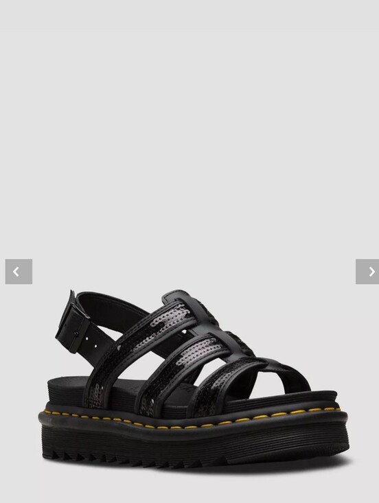 Dr. Martens Shoes - Dr Martens Yelena Sequin Sandals